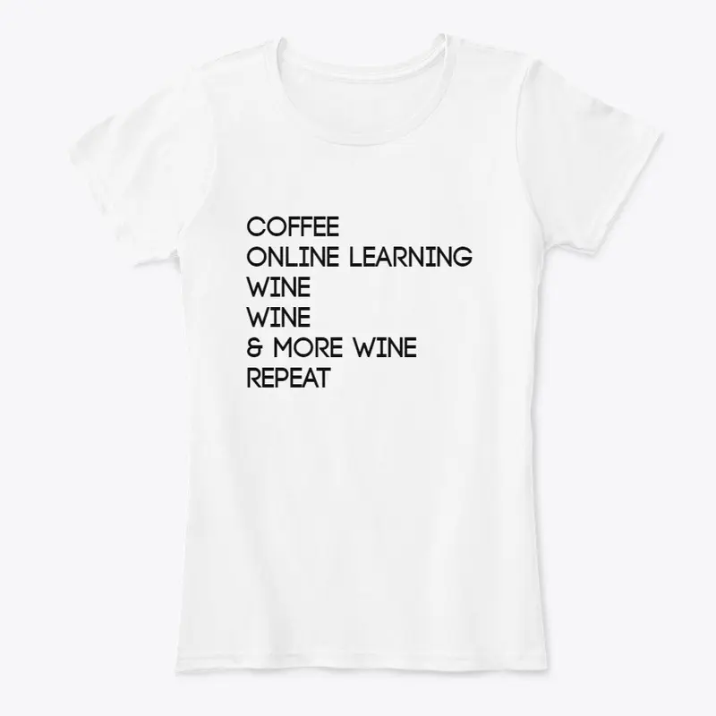 Funny Online Learning Mom Shirt